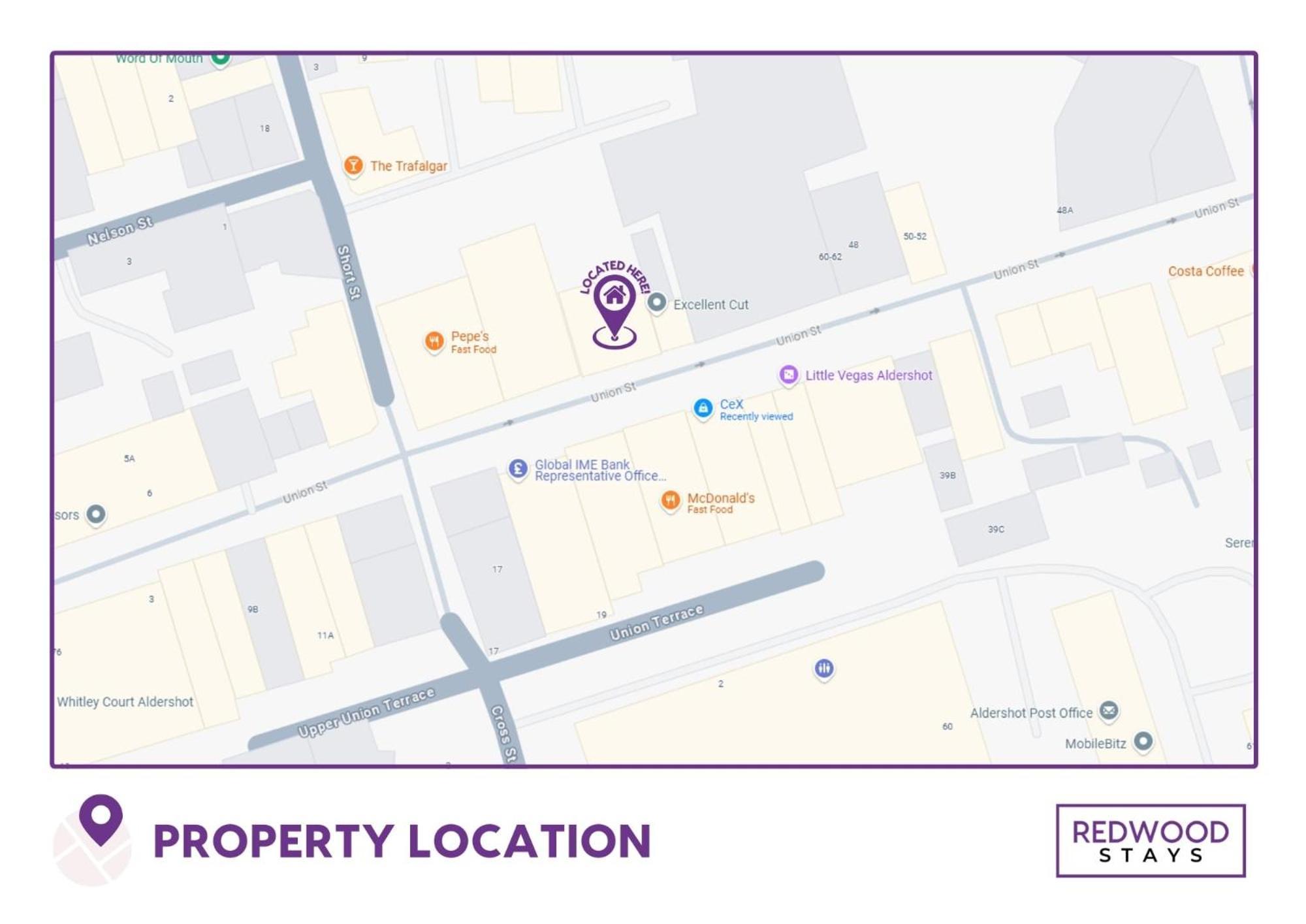 Brand New, 2 Bed 1 Bath, Modern Town Center Apartment, Free Wifi & Netflix By Redwood Stays Aldershot Zewnętrze zdjęcie